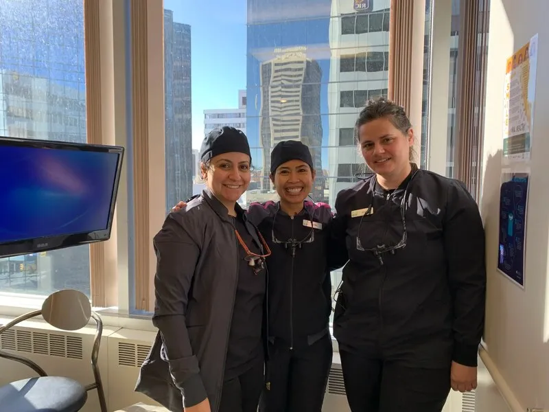 The hygiene team at Downtown Dental Centre.
